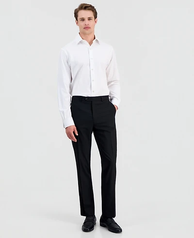 Alfani Men's Slim-Fit Stretch Solid Suit Pants, Created for Macy's
