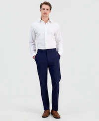 Alfani Men's Slim-Fit Stretch Solid Suit Pants, Created for Macy's