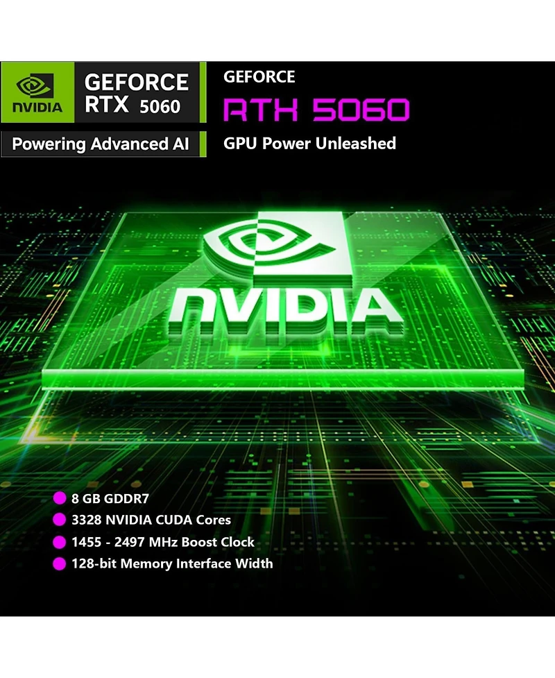 Hp Omen 16" Traditional Laptop Amd Ryzen Ai 7 64GB Ram Nvidia GeForce Rtx 5060 4TB Ssd Storage Windows 11 Home 165Hz