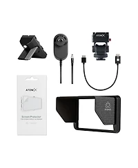 Atomos Ninja Tx Go 5.2" Full Hd Touchscreen Wi-Fi Hdr On-Camera Monitor/Recorder, Bundle with 5.2" Creator Accessory Kit