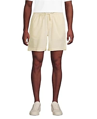 Lands' End Men's 7" Seersucker Pull On Deck Short