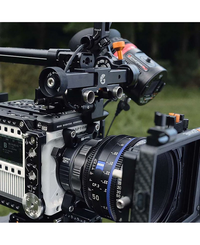 Bright Tangerine Right Side Plate for Red V-raptor Camera