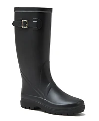 Lands' End Women's Squall Buckle Tall Rain Boots