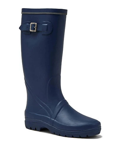 Lands' End Women's Squall Buckle Tall Rain Boots