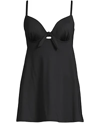 Lands' End Women's Underwire Lifting Swim Dress