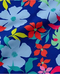 Lands' End Girls Chlorine Resistant Reversible Sporty Bikini Swimsuit Set