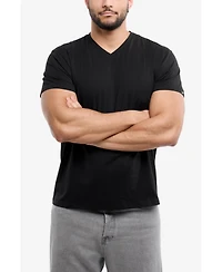 X-Ray Men's Basic V-Neck Short Sleeve T-shirt