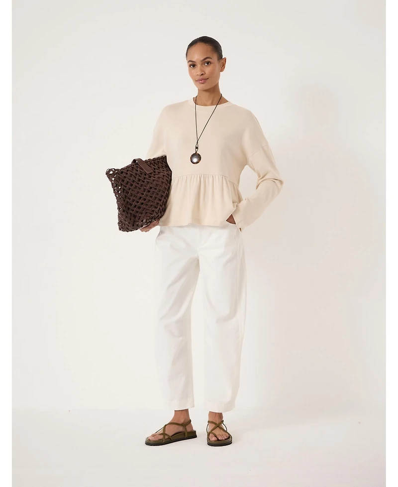 Hush Women's Sana Peplum Jersey Top