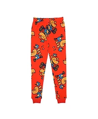 Dog Man Big Boys Character Art 4-Pack Pajama Set -14