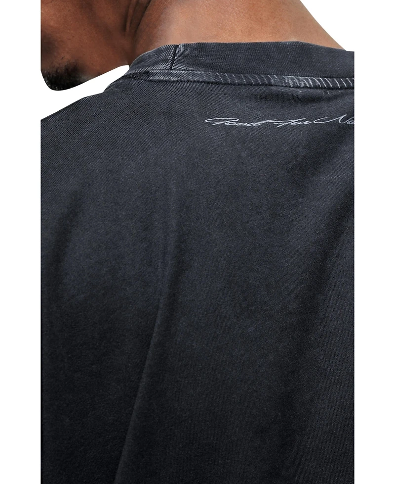 Good For Nothing Men's Drift Washed Printed T-Shirt