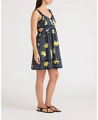 Ellen Tracy Women's Dress with Side Cutouts