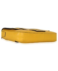 Pre-Owned Fendi Yellow Cuoio Romano Selleria Belt Baguette Bag