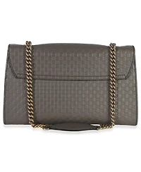 Pre-Owned Gucci Grey Guccissima Emily Leather Medium Chain Shoulder Bag