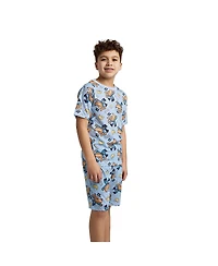 Dog Man Big Boys Character Print 4-Pack Pajama Set