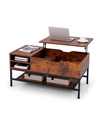 Slickblue Lift Top Coffee Table with Hidden Storage