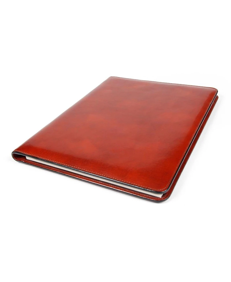 Bosca Men's Old Leather 8.5 X 11 Writing Pad Cover