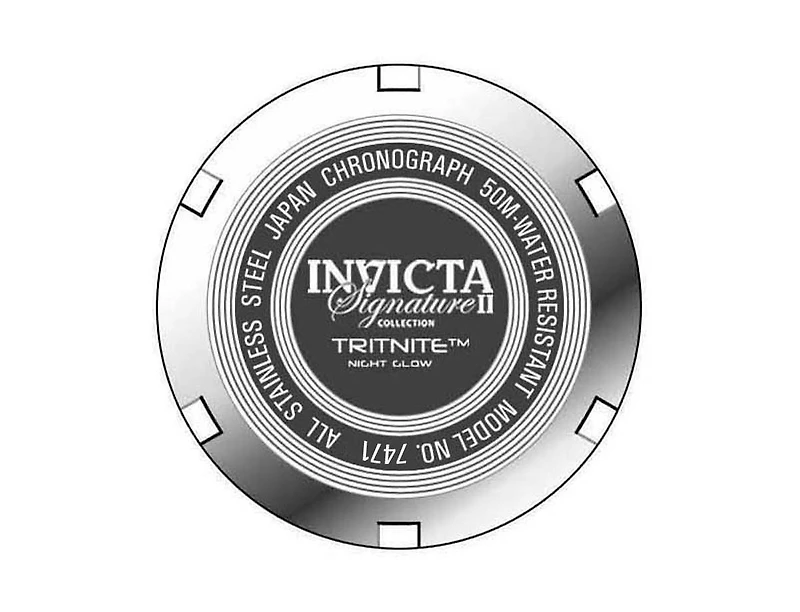 Invicta Men's 7471 Signature Quartz Chronograph Dial Watch