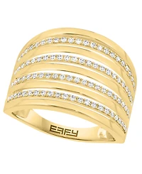 Effy Collection Diamond (1/3 ct. t.w.) Ring in 14k Yellow Gold
