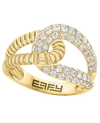 Effy Collection Diamond (1 ct. t.w.) Ring in 14k Yellow Gold