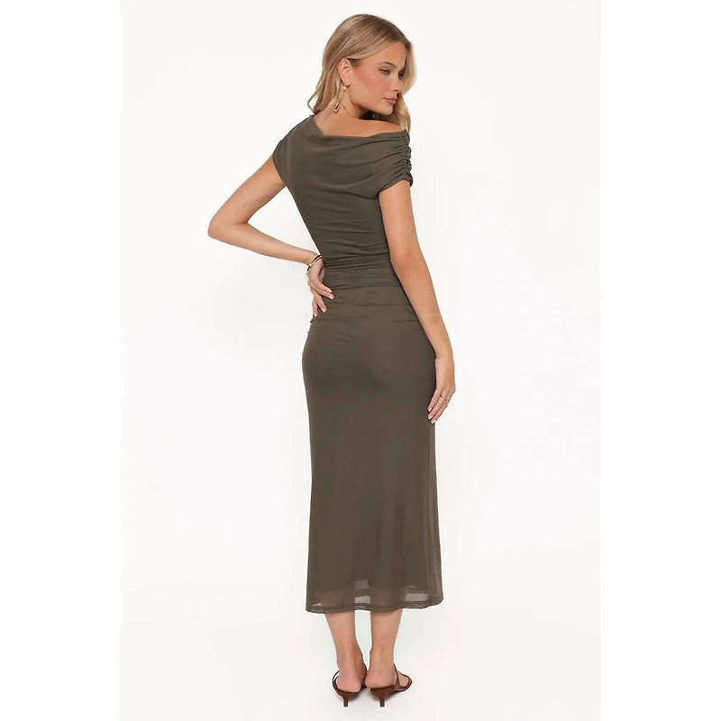 Petal and Pup Women's Abbie Off Shoulder Maxi Dress