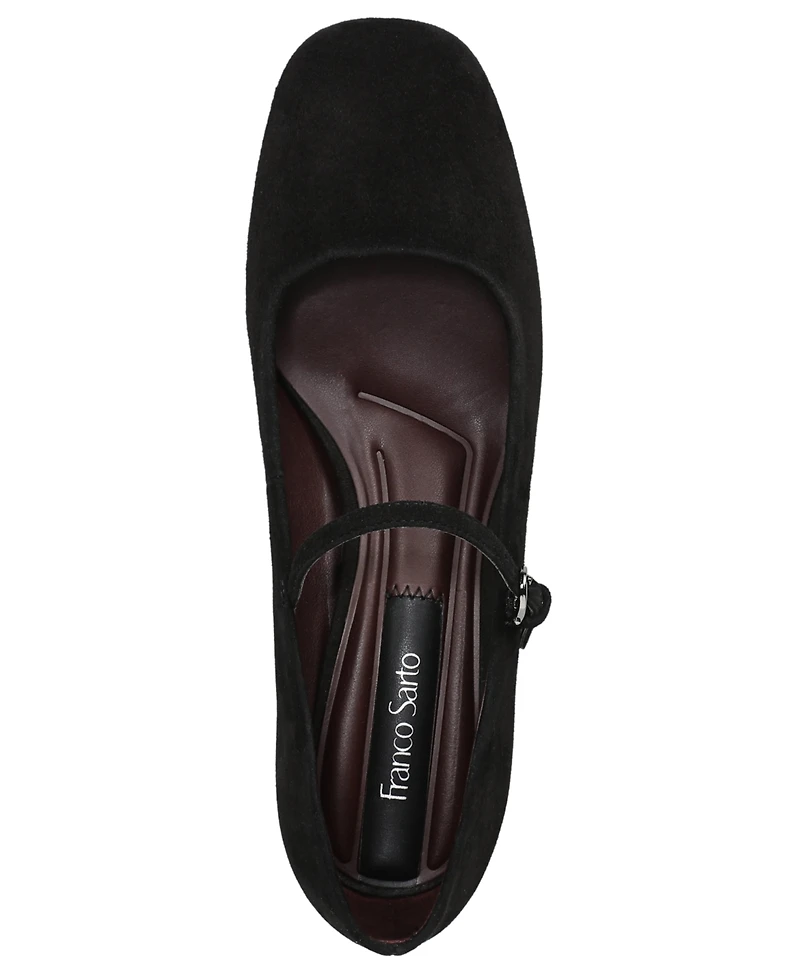 Franco Sarto Women's Davi Square Toe Mary Jane Pumps
