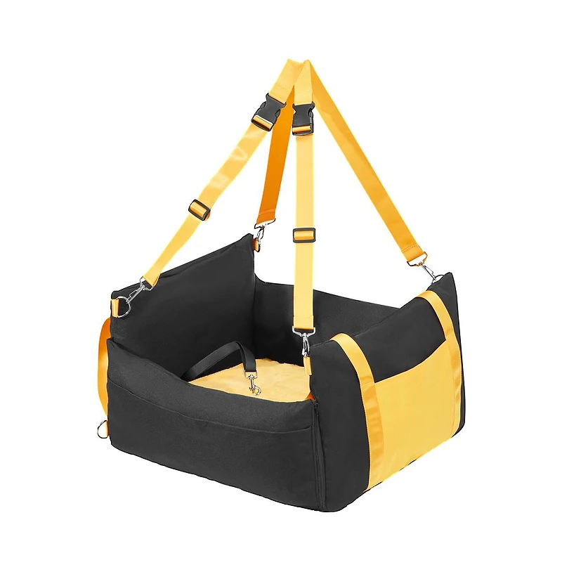 Zeus & Ruta Cat Booster Car Seat 25lb Max Small Feline Travel Ready