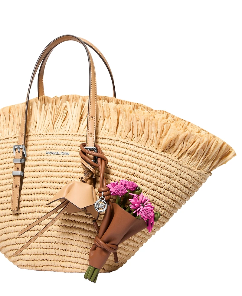 Michael Michael Kors Leather Bouquet Bag Charm