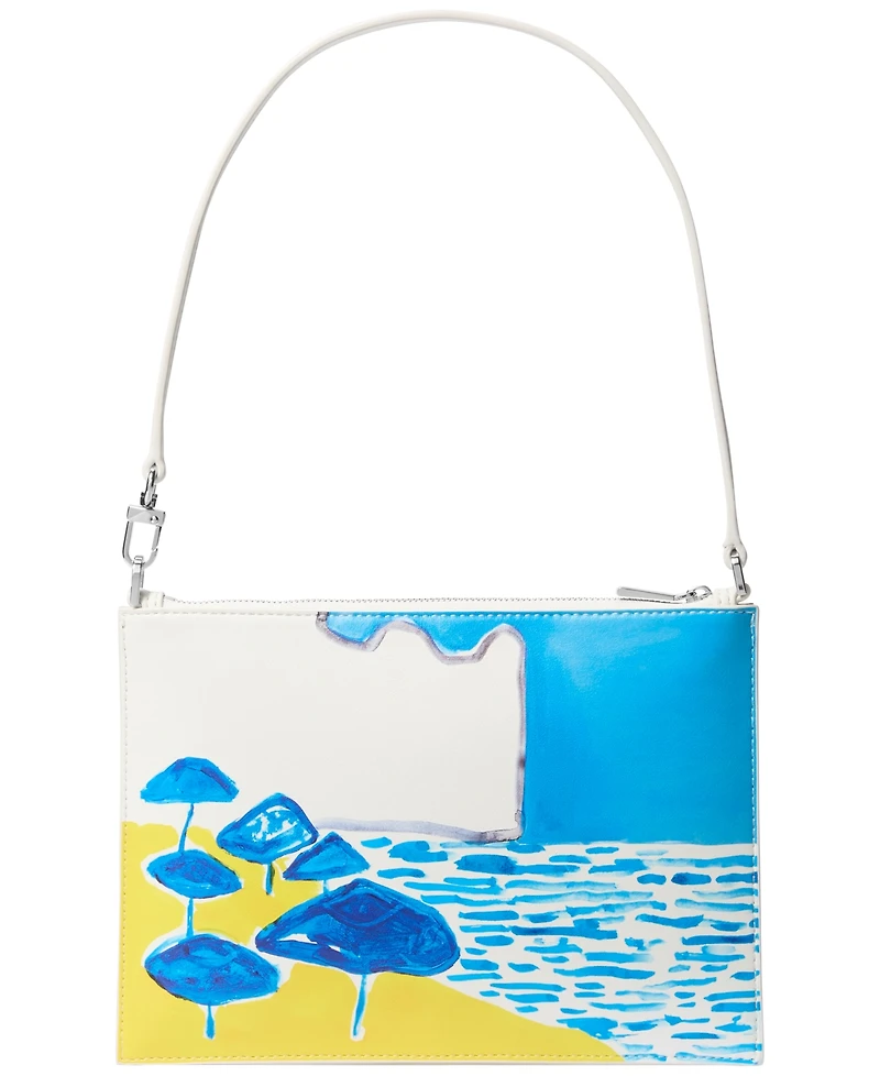 Michael Michael Kors Printed Convertible Zip-Top Wristlet Handbag