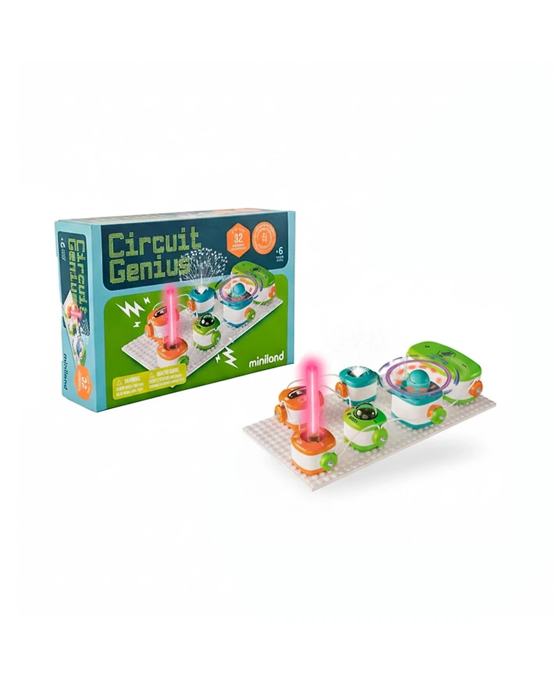 Miniland Circuit Genius Educational Electronics Learning Toy Set