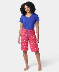 Hue Women's Chalk Dot Pj Bermuda