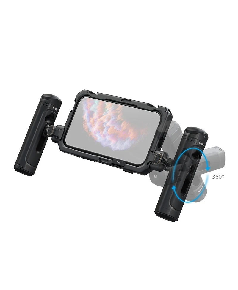 SmallRig Dual Handheld Mobile Video Cage Kit for iPhone 17 Pro