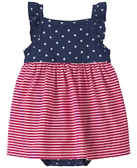 Carter's Baby Girls' American Flag Sleeveless Bodysuit