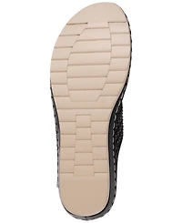 Gc Shoes Women's Dannay Embellished Wedge Sandals