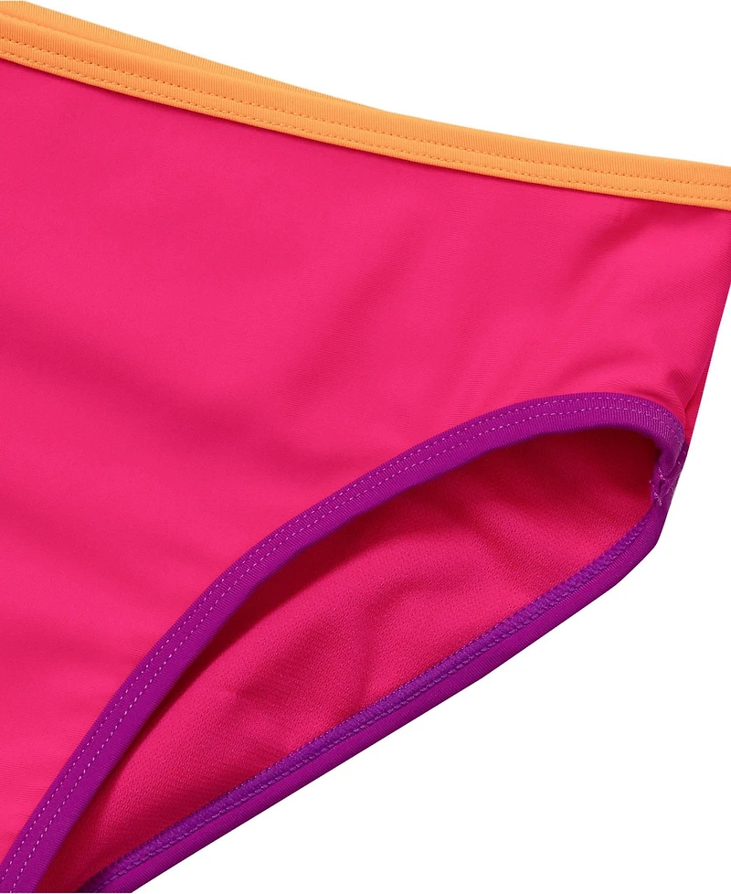 Lands' End Girls Slim Chlorine Resistant Contrast Bikini Bottoms
