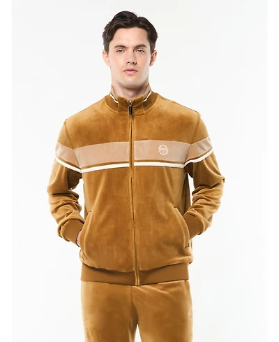 Sergio Tacchini Men's Damarindo Velour Track Jacket