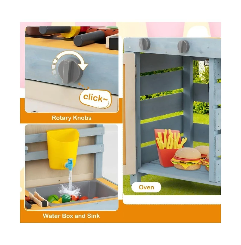 Hongge 2 In 1 Wooden