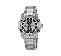 Invicta Men's 7382 Signature Quartz Chronograph Silver Dial Watch
