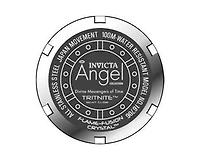 Invicta Women's 16706 Angel Quartz Silver Dial Watch
