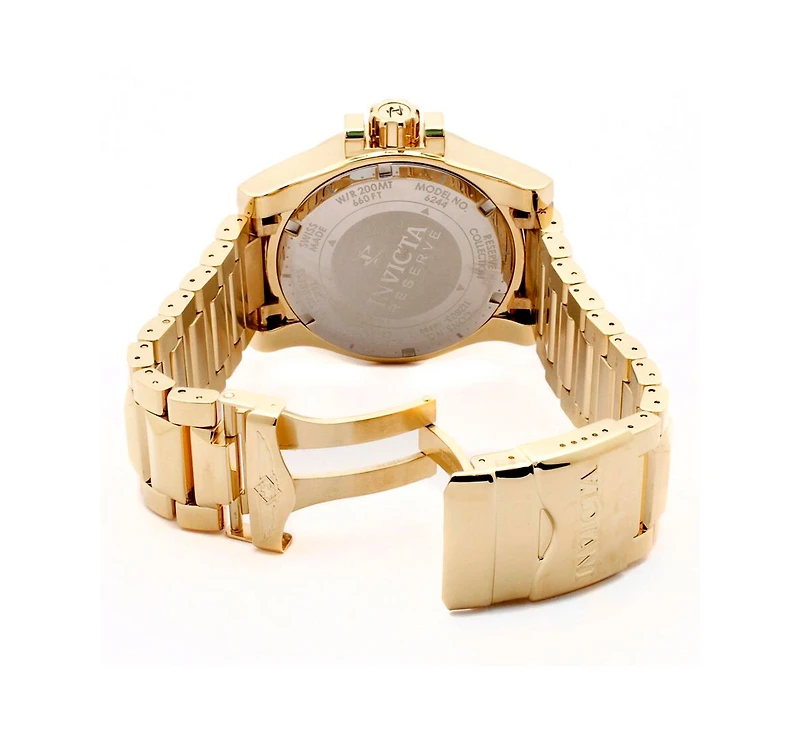 Invicta Men's Excursion Quartz Mother of Pearl Dial Watch