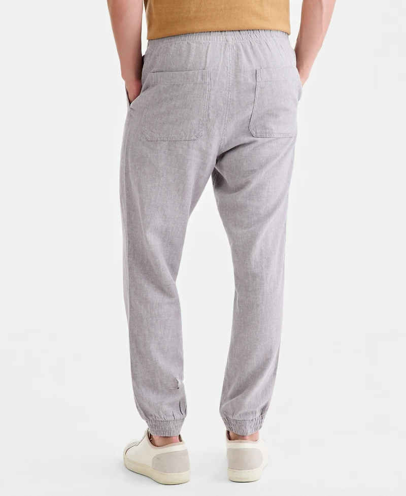 Sun + Stone Men's Devin Linen-Blend Jogger Pants, Macy's Exclusive
