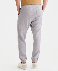 Sun + Stone Men's Devin Linen-Blend Jogger Pants, Macy's Exclusive
