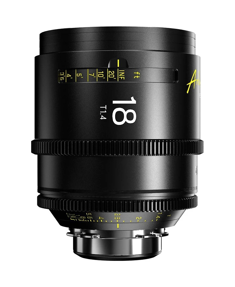 Dzofilm Arles Prime Cine 6-Lens Kit with 18mm, 25mm, 35mm, 50mm, 75mm and 100mm T1.4 Lens for Pl Mount, Feet