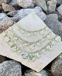 Adornia Modern Bohemian Layered Necklace