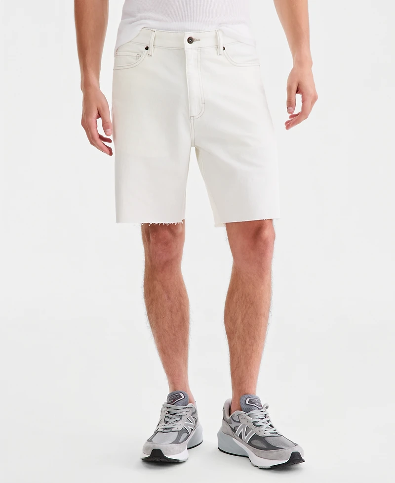 Sun + Stone Men's Anthony Relaxed-Fit Denim Shorts, Macy's Exclusive