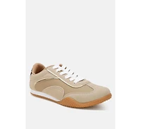 London Rag Women's Zuccia Comfortable Lace-Up Sneakers