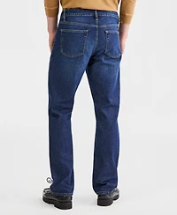 Sun + Stone Men's Navy Wash Straight-Fit Jeans, Macy's Exclusive
