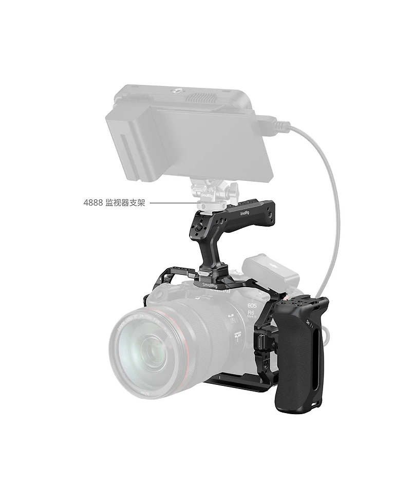 SmallRig HawkLock Quick Release Advanced Edition Full Camera Cage Kit for Canon Eos R6 Mark Iii/R6 Mark Ii