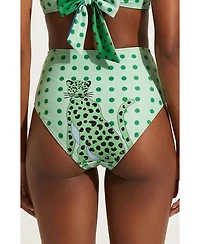 Jessie Zhao New York Women's Polka Bloom Reversible Bikini Bottom