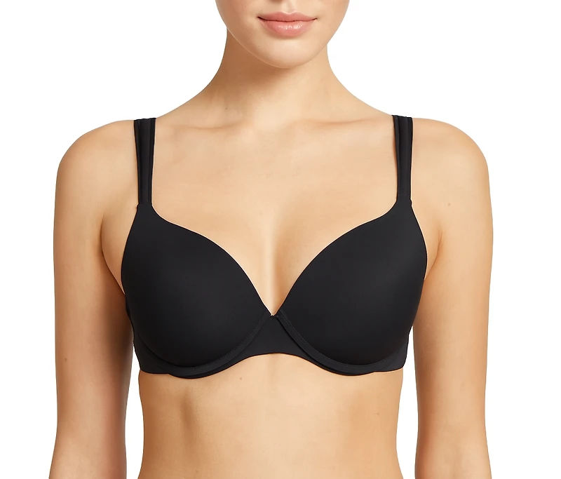 Lands' End Women's Full Coverage Bra True Solutions Light Weight Microfiber Basics
