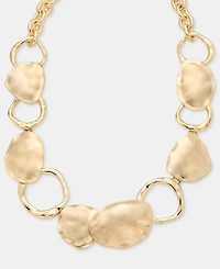 Style & Co Gold-Tone Pendant Link Necklace, Macy's Exclusive